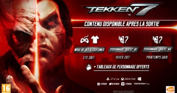 Détail du season pass de TEKKEN 7 et deux nouveaux personnages rejoignent le casting!