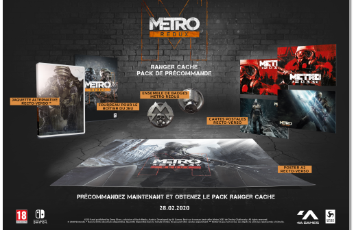 METRO REDUX ARRIVE SUR NINTENDO SWITCH
