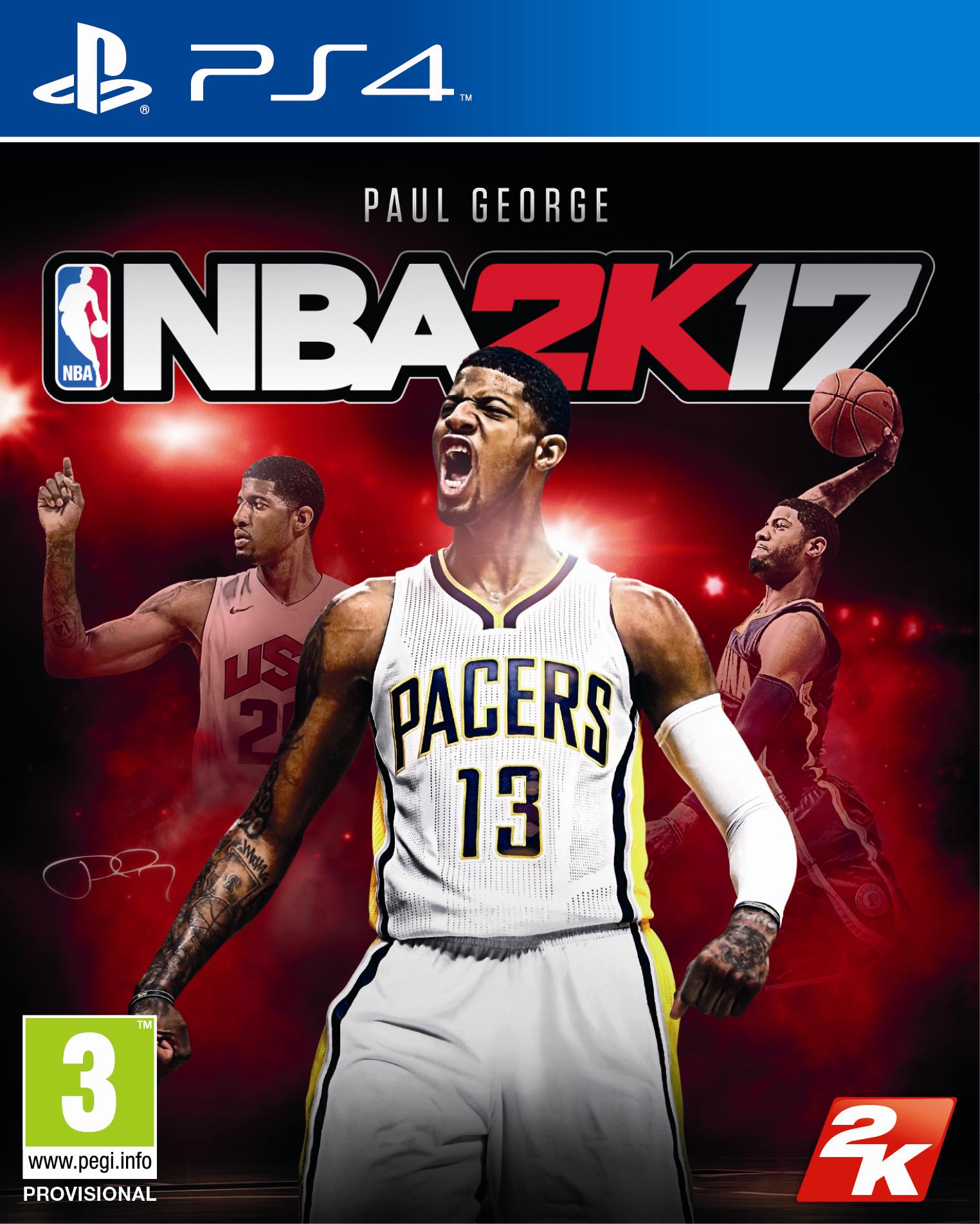 Paul Georges en couverture du prochain NBA 2K17