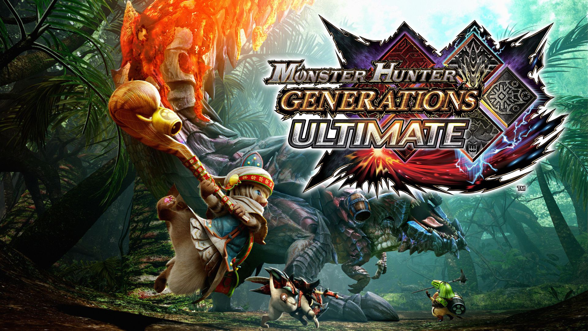 CHASSEZ LE PLUS GROS BESTIAIRE DE LA SAGA DANS  MONSTER HUNTER GENERATIONS ULTIMATE SUR NINTENDO SWITCH