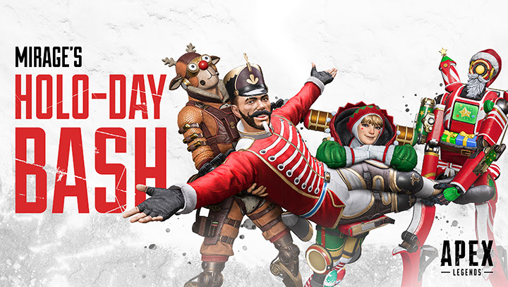 Prenez part aux festivités sur Apex Legends pendant le Holo-Day Bash de Mirage