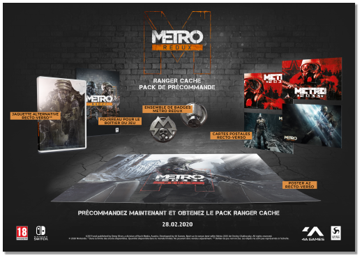 METRO REDUX ARRIVE SUR NINTENDO SWITCH