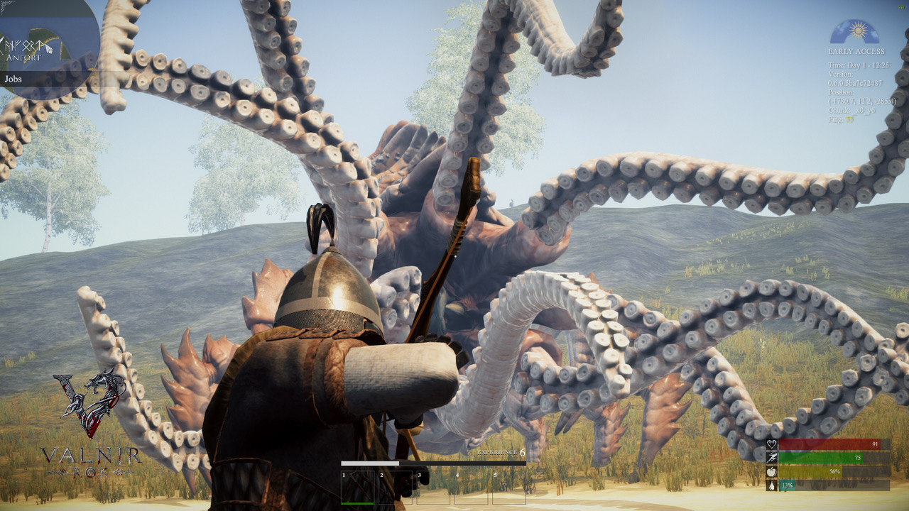 Un Kraken est lâché dans Valnir Rok