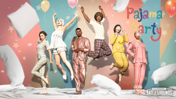 La mise à jour 11.2 et le pack Pajama Party débarquent sur PUBG