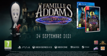 LA FAMILLE ADDAMS – PANIQUE AU MANOIR : DECOUVREZ L’UNIVERS EFFRAYANT DU JEU AVEC CE NOUVEAU TRAILER