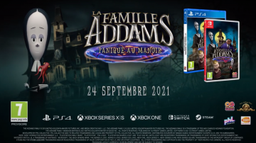 LA FAMILLE ADDAMS – PANIQUE AU MANOIR ARRIVE SUR CONSOLE ET PC POUR HALLOWEEN 2021