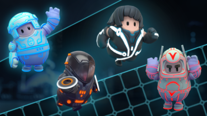 FALL GUYS: ULTIMATE KNOCKOUT ET DISNEY S’ASSOCIENT POUR UNE COLLABORATION SUR LES COSTUMES DE TRON