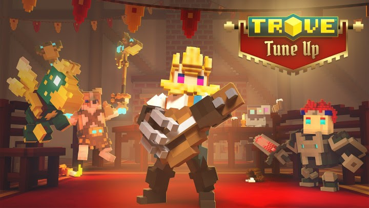 Trove fait vibrer la Nintendo Switch avec le Barde !