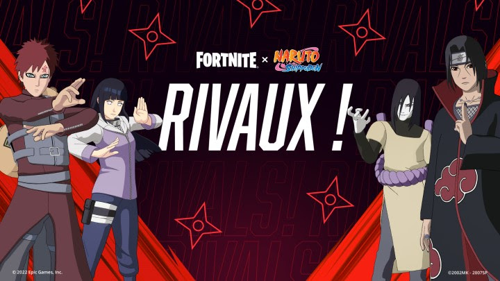 Naruto fait son retour dans #Fortnite !