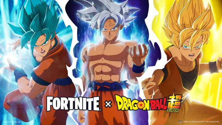 Collaboration #Fortnite x Dragon Ball : Votre puissance est libérée !