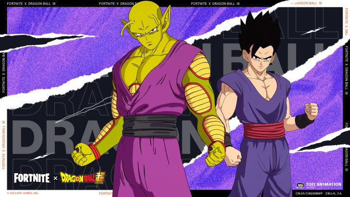 Son Gohan et Piccolo annoncent le retour de #Fortnite x Dragon Ball !