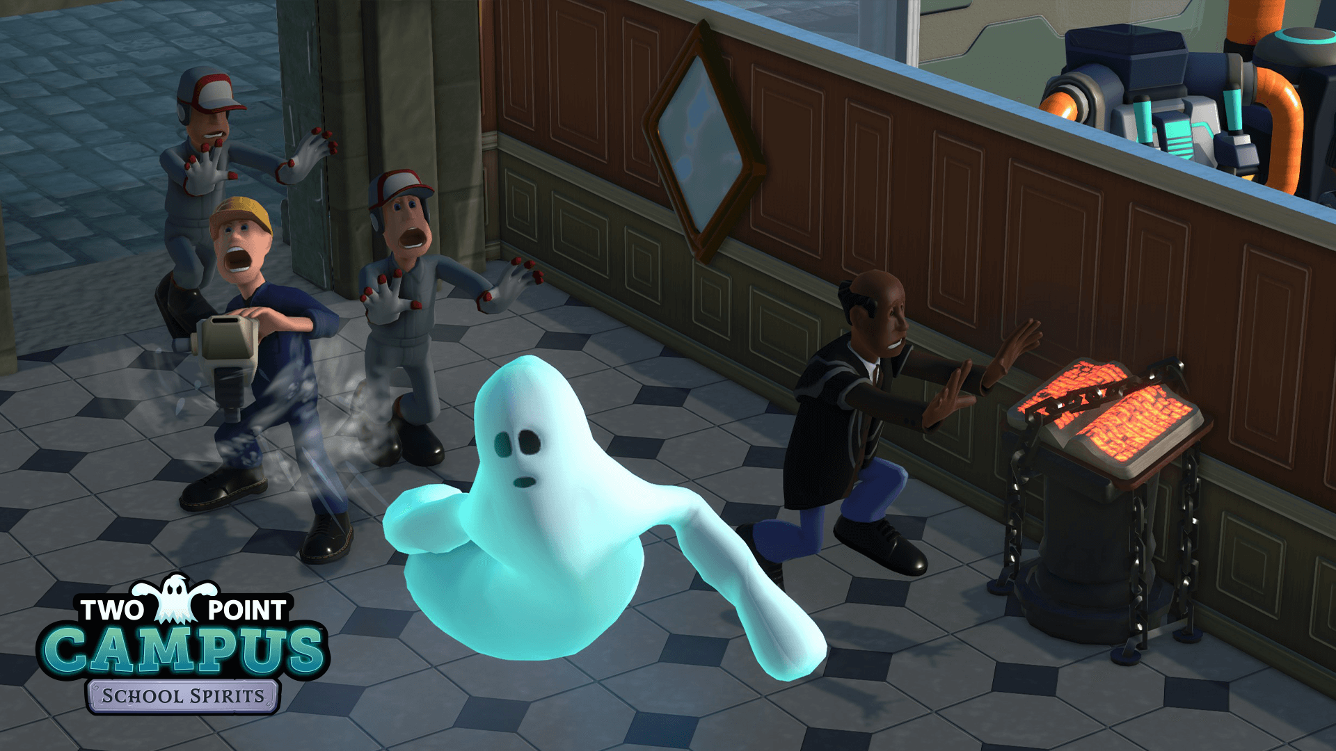 Who you gonna call ? Chassez les fantômes dans le nouveau DLC de Two Point Campus !