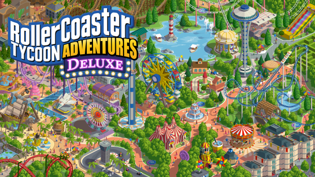 RollerCoaster Tycoon Adventures Deluxe est désormais disponible sur consoles !